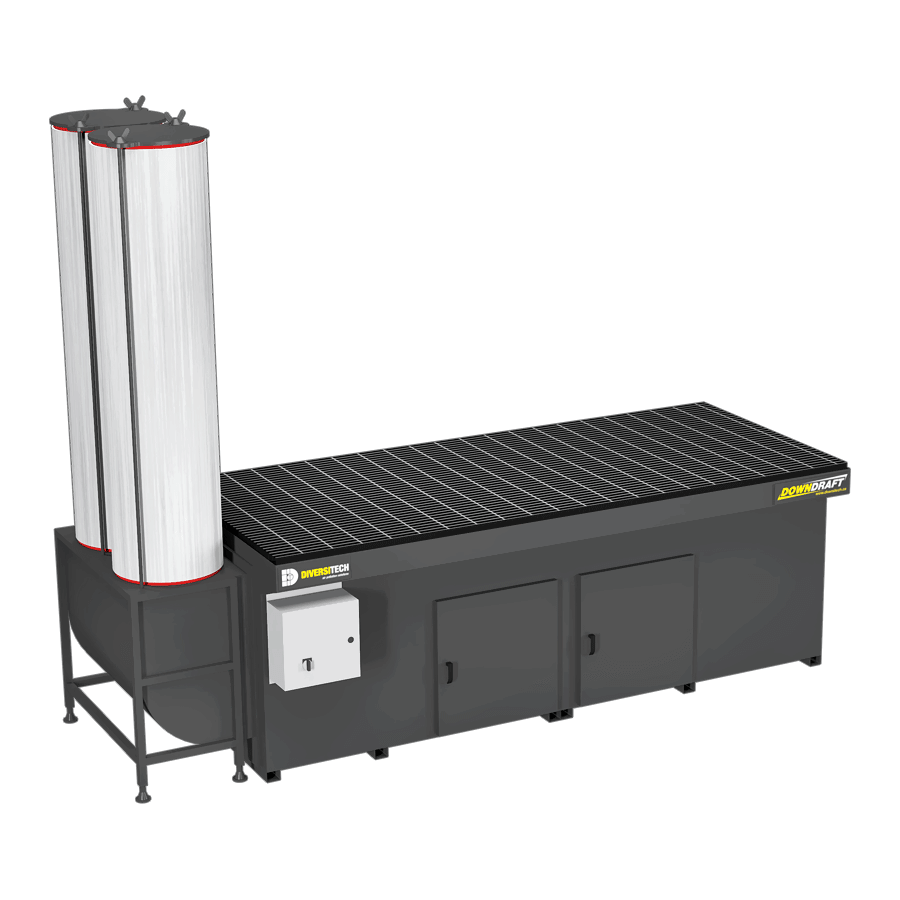 DD-3X8 Downdraft Table for Volatile Organic Compounds (VOCs)