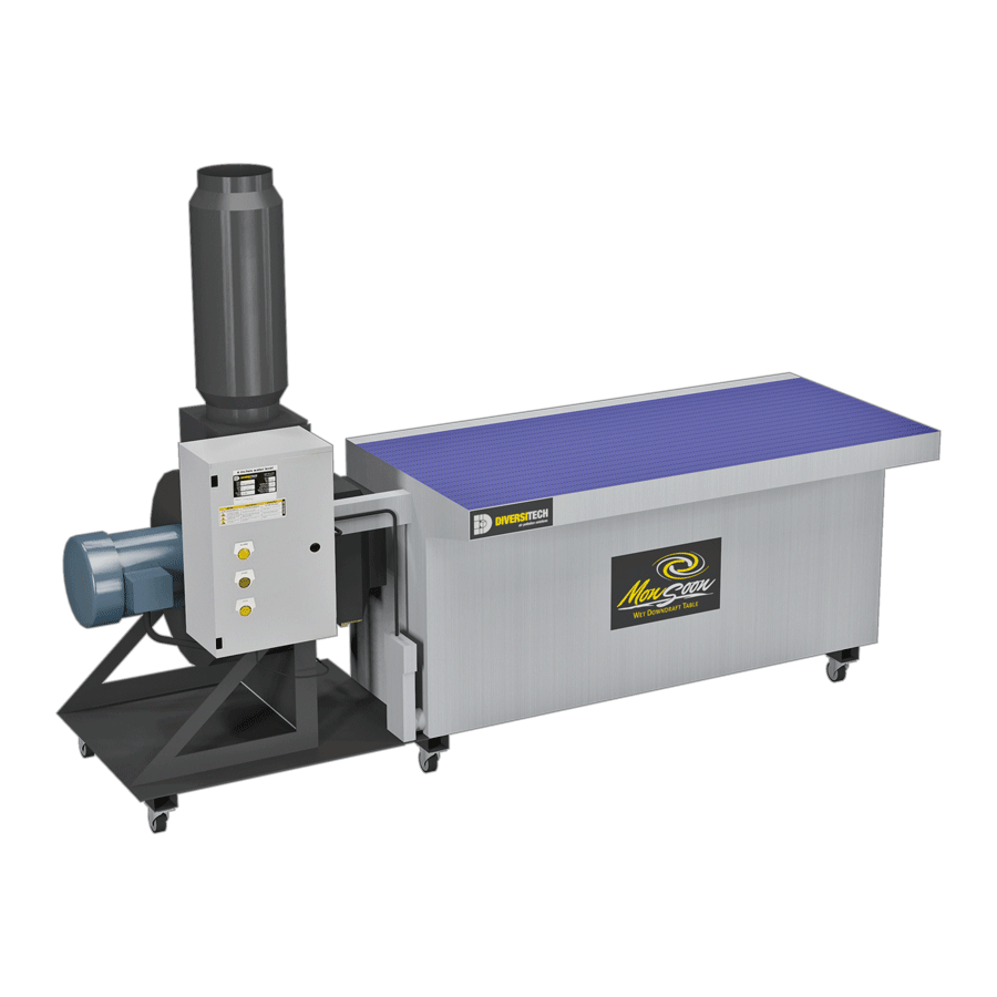 MDD-3X6 Monsoon Wet Downdraft Table (Three Phase)