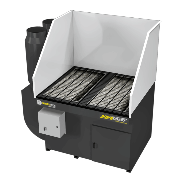 3X4 Downdraft Table for Plasma and Oxy Cutting 4300 CFM Diversitech