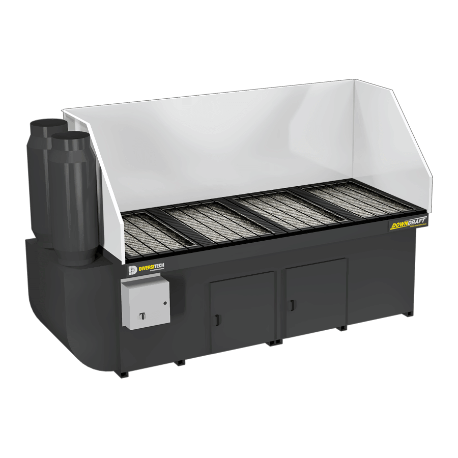 DD-3X8 Downdraft Table for Oxy and Plasma Cutting