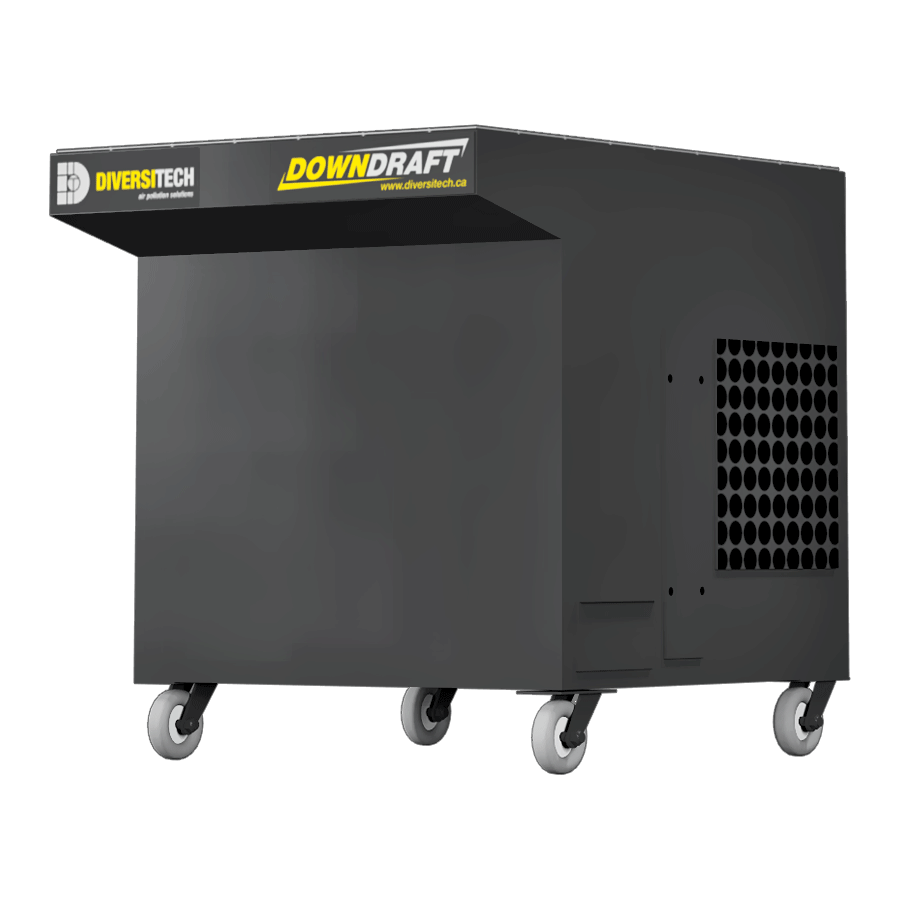 Portable Mini Downdraft Table 1200 CFM Diversitech