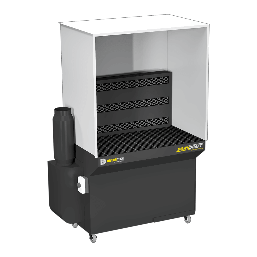 DDB-2X4 Base Downdraft Booth Portable (Three Phase)