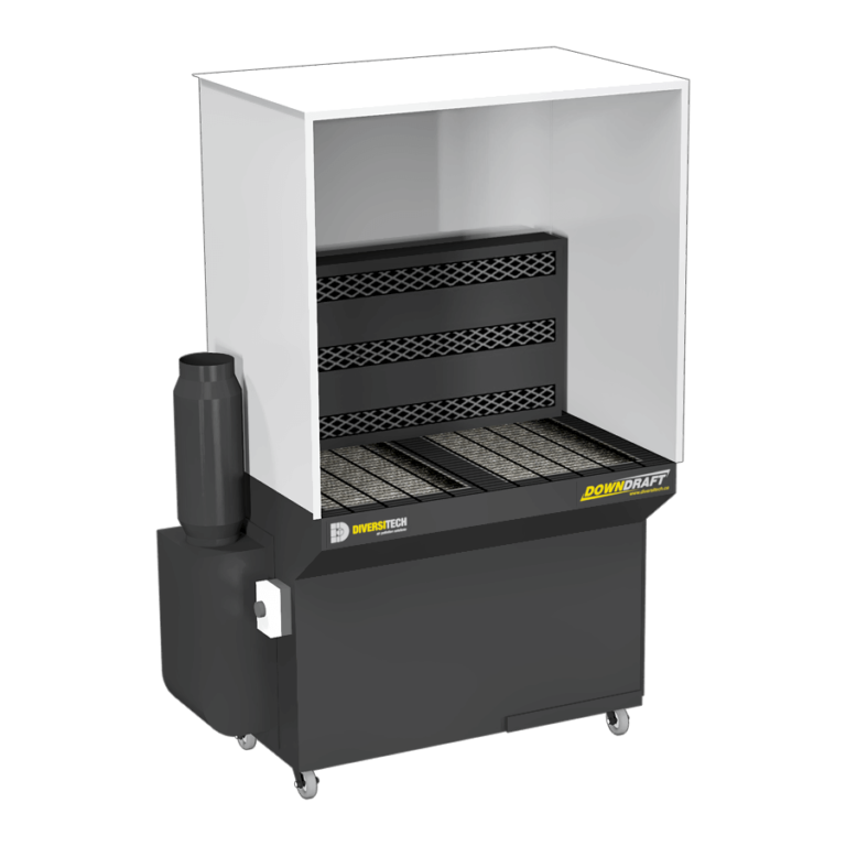 Downdraft Booths for Industrial Use Diversitech Downdraft