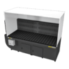 DBB-3X8 Downdraft Booth with Welding, Grinding, and Deburring Kit