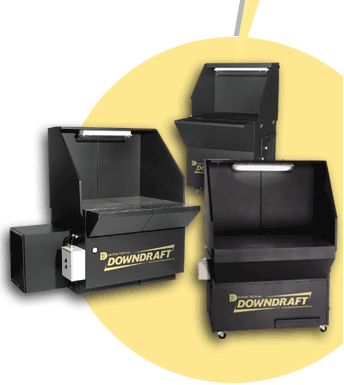 downdraft tables